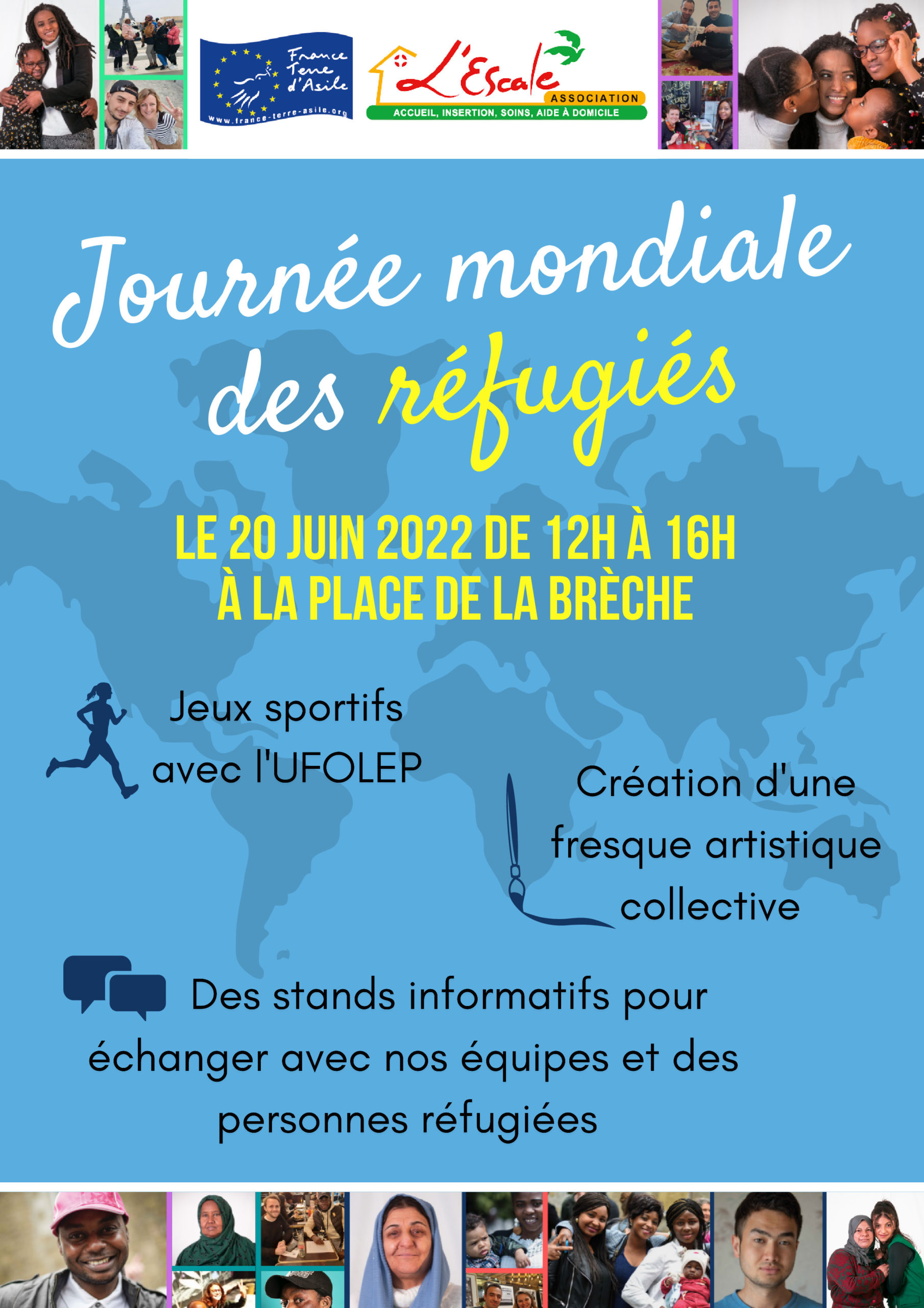 You are currently viewing JOURNÉE MONDIALE DES REFUGIÉS