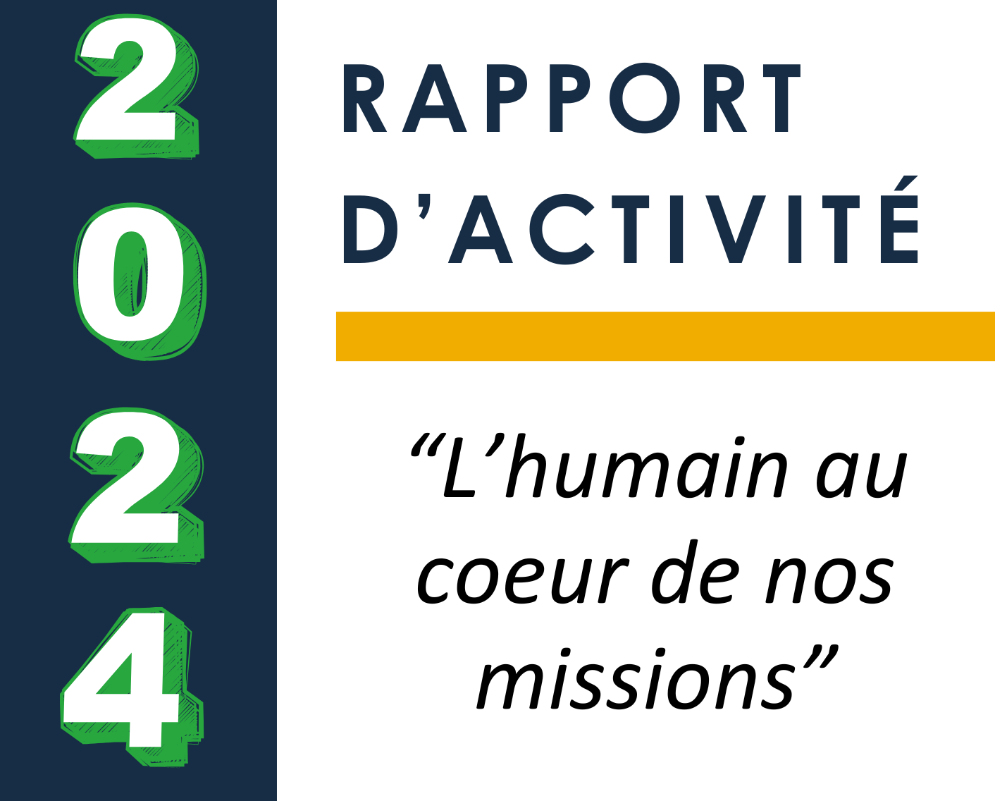 rapport d'activité 2024 association l'Escale
